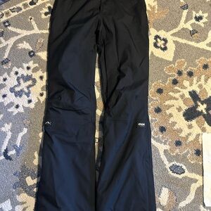 DOPE Black Technical Snow Pants with Logo Patch